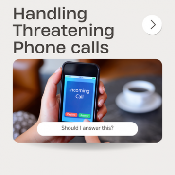 Handling Threatening PHone Calls
