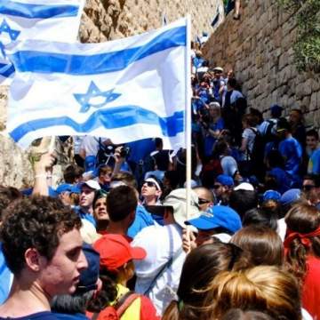 March of the Living students in Israel
