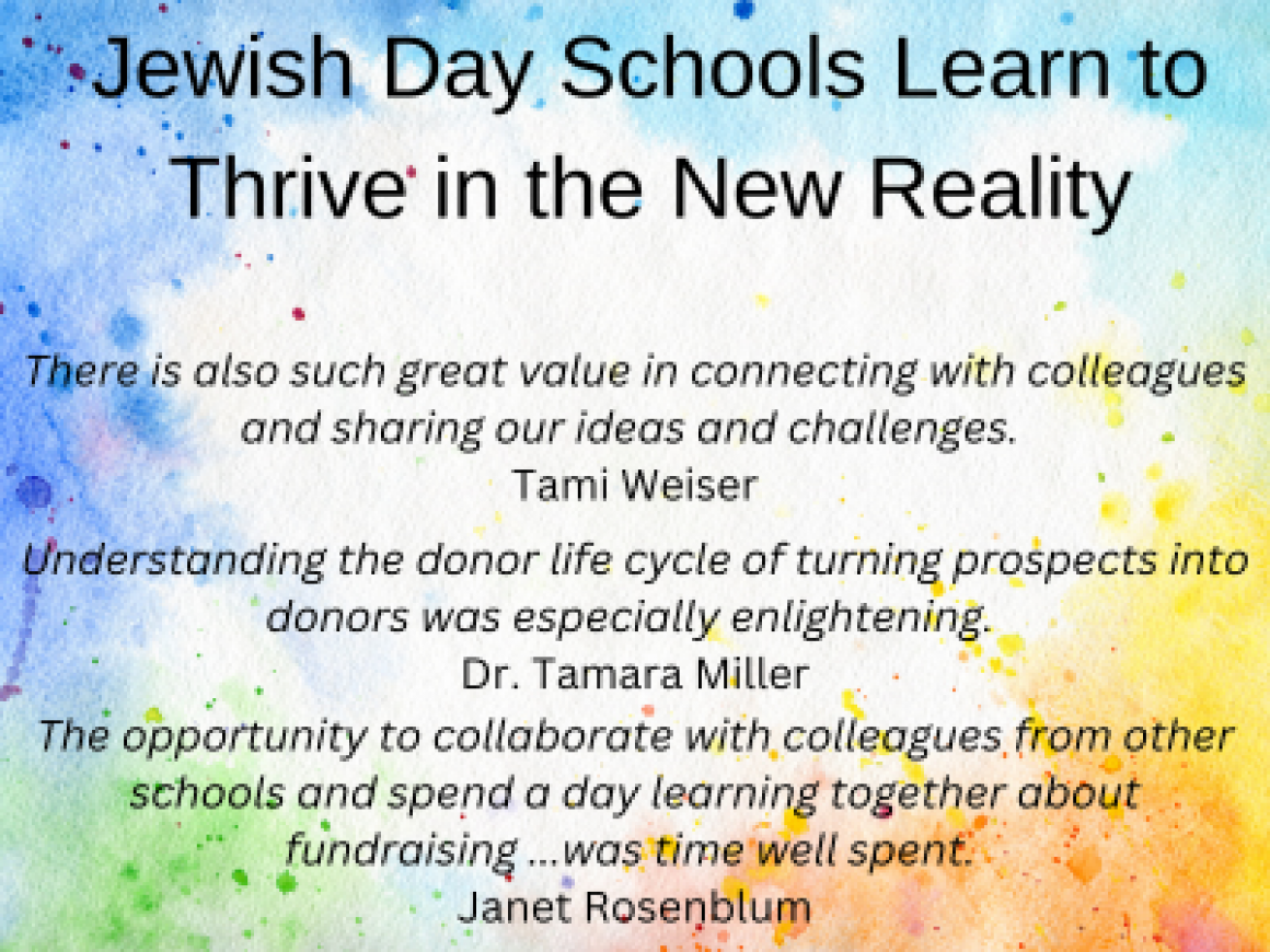 Jewish Schools Learn to Thrive with Quotes