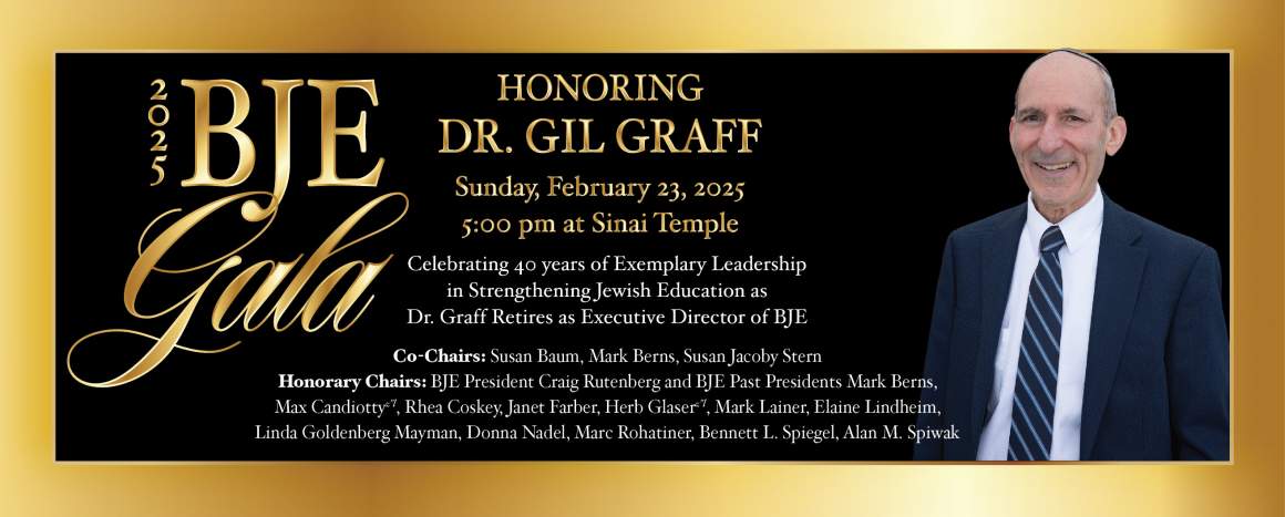 BJE Gala banner