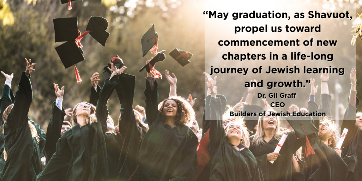 students very happy to be graduating with a quote from the article