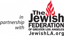 in partnership with the jewish federation of greater los angeles
