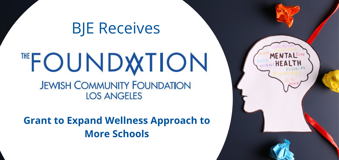 JCF Wellness Grant image of a person's head with thoughts around it about mental wellbeing